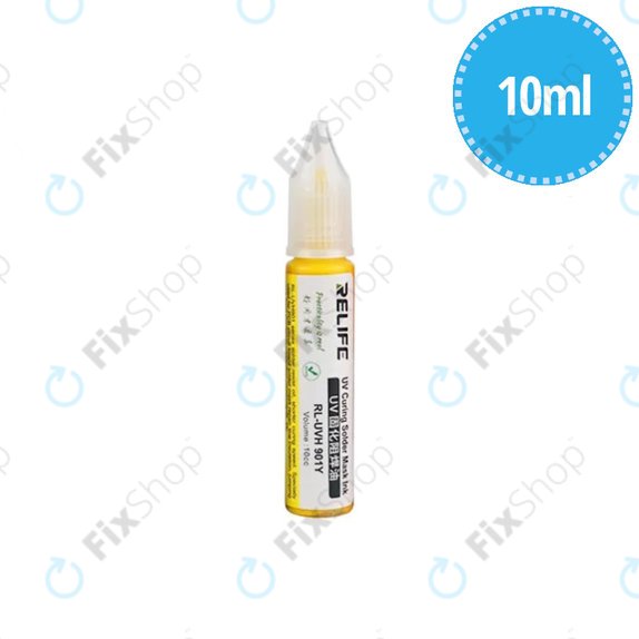 Maschera saldante UV 10 ml, Relife RL-UVH901Y, Giallo