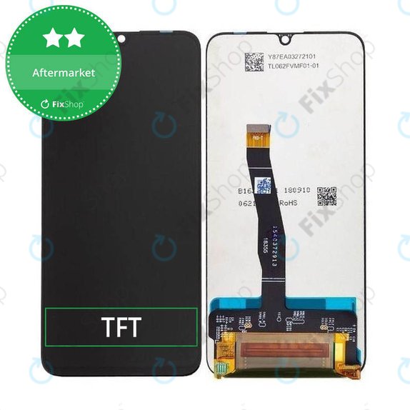 Schermo LCD per Huawei P smart (2019), Vetro touch senza cornice