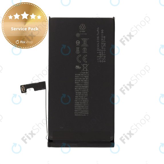Batteria per iPhone 15, A3018, 3349mAh, Service Pack