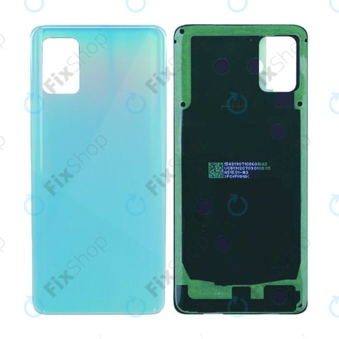 Cover batteria per Samsung A51 A515F, Prism Crush Blue