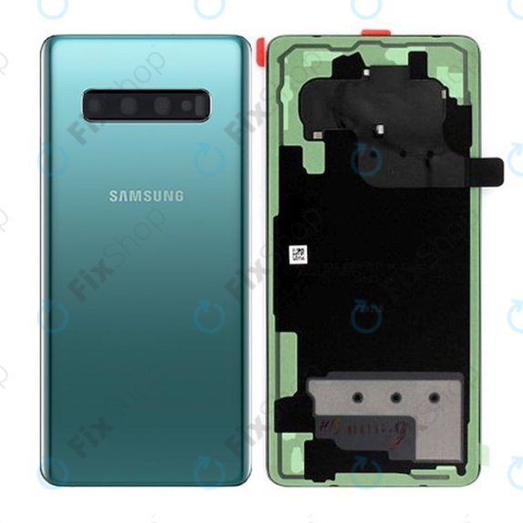 Cover batteria per Samsung S10 Plus G975F, Prism Green, GH82-18406E, Genuine Service Pack