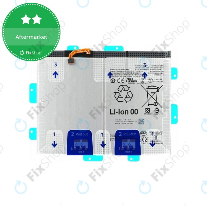 Batteria per Samsung Galaxy Tab S9 X710, X716B, EB-BX716ABY, 8400mAh