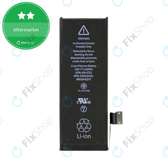 Batteria per iPhone 5S, 1560mAh