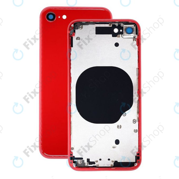 Scocca posteriore per iPhone SE 2020, Red
