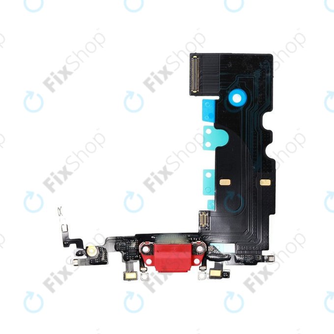 Connettore di ricarica con Cavo flex per iPhone SE 2nd Gen 2020, Red