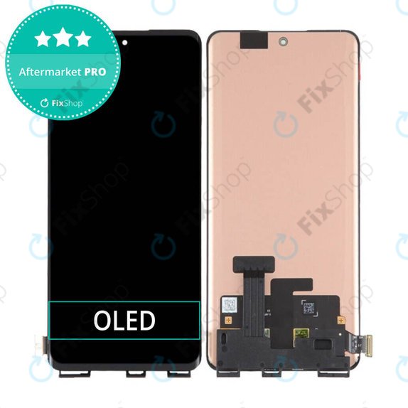 Schermo OLED per Realme 11 Pro RMX3771, Vetro touch senza cornice