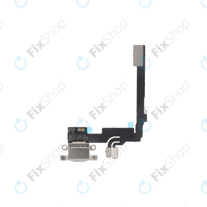 Connettore di ricarica con Cavo flex per iPhone 16 Pro, White Titanium