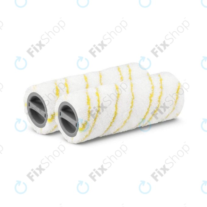 Set di rulli multisuperficie per Kärcher FC 3, FC 5, FC 7, Yellow