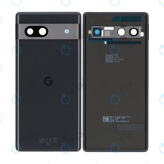 Cover batteria per Google Pixel 7a, Charcoal, G949-00387-00, Genuine Service Pack