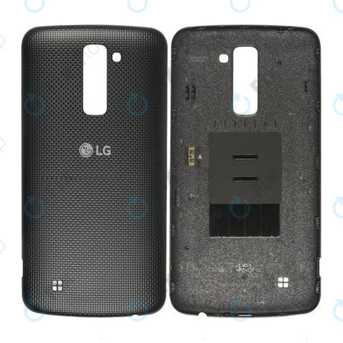 Cover batteria per LG K10 K420N, Black, ACQ89015001, Genuine Service Pack