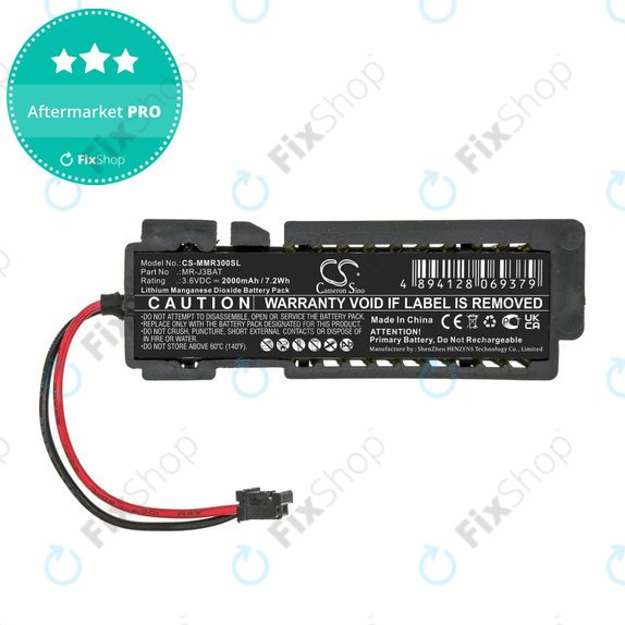 Batteria per Mitsubishi Melservo MR-J3, Li-MnO2, MR-J3BAT, 2000mAh, 3.6V, HQ