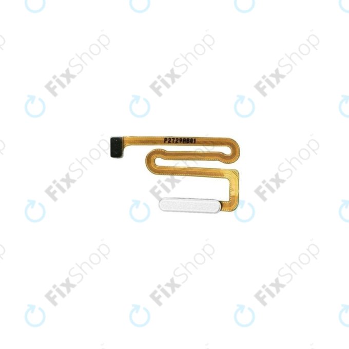 Sensore di impronte digitali e cavo flex per Samsung A04S A047F, White, GH96-15278B, Genuine Service Pack
