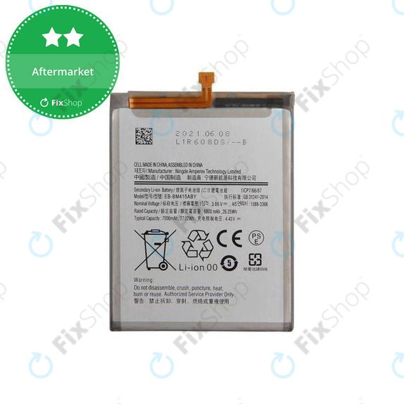 Batteria per Samsung M51 M515F, EB-BM415ABY, 7000mAh