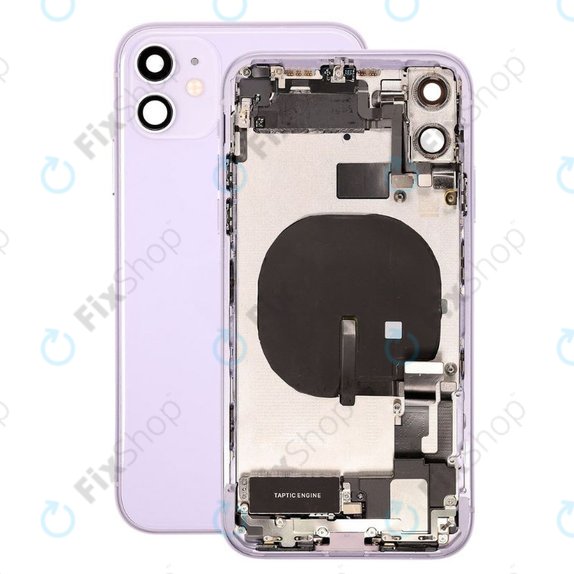 Scocca posteriore con piccoli componenti per iPhone 11, Purple
