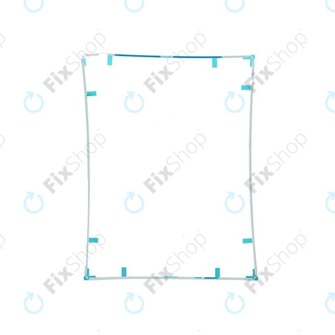 Cornice in plastica sotto touch screen per Apple iPad 2, White