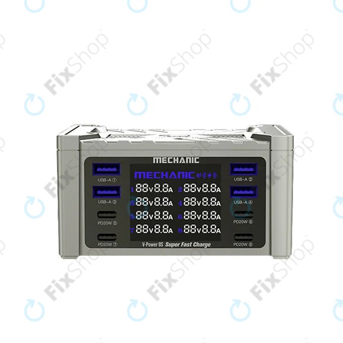 Stazione di ricarica service, Mechanic V-Power 8S