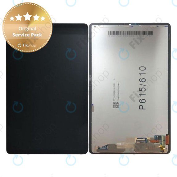 Schermo per Samsung Galaxy Tab S6 Lite P610, P615, Oxperd Gray, Vetro touch senza cornice, GH82-22896A, Genuine Service Pack