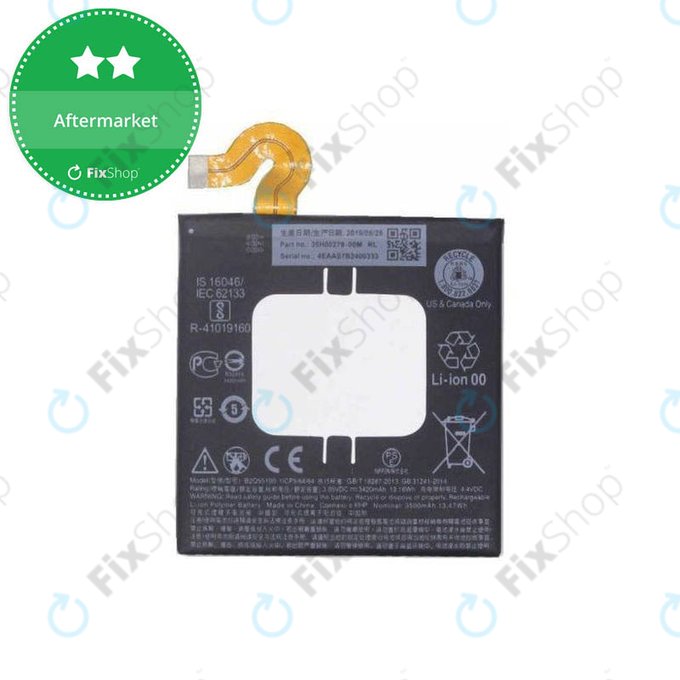 Batteria per HTC U12 Plus, B2Q55100, 3500mAh