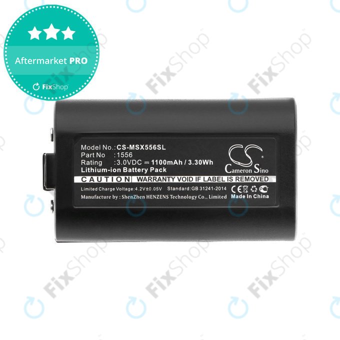Batteria per Microsoft Xbox One Wireless Controller, Xbox One S X Elite Controller 1556 1556, Li-Ion, 1100mAh, 3V, HQ