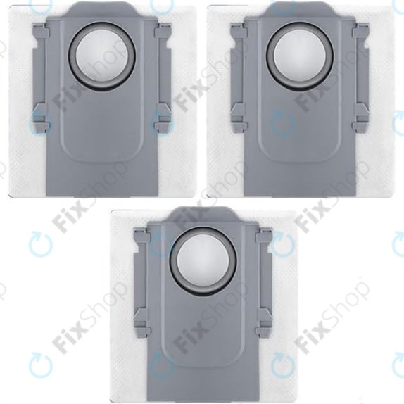 Sacchetto per aspirapolvere, 3 pz. per Xiaomi Roborock Qrevo Curv, Qrevo Edge, S8 MaxV Ultra, S8 Max Ultra, Saros 10, Saros 10R, QV-series