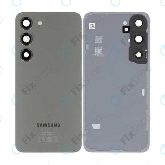 Cover batteria per Samsung S23 S911B, Green, GH82-30393C, Genuine Service Pack
