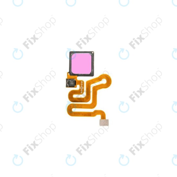 Sensore di impronte digitali e cavo flex per Huawei P9 EVA-L09, Rosa
