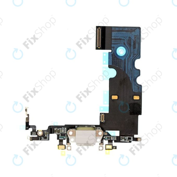 Connettore di ricarica con Cavo flex per iPhone 8, White
