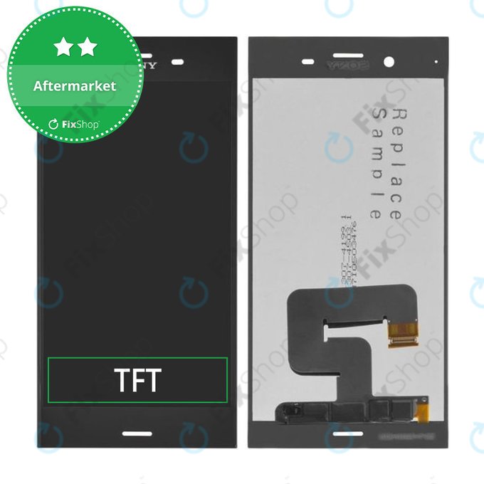 Schermo LCD per Sony Xperia XZ1 G8341, Black, Vetro touch senza cornice