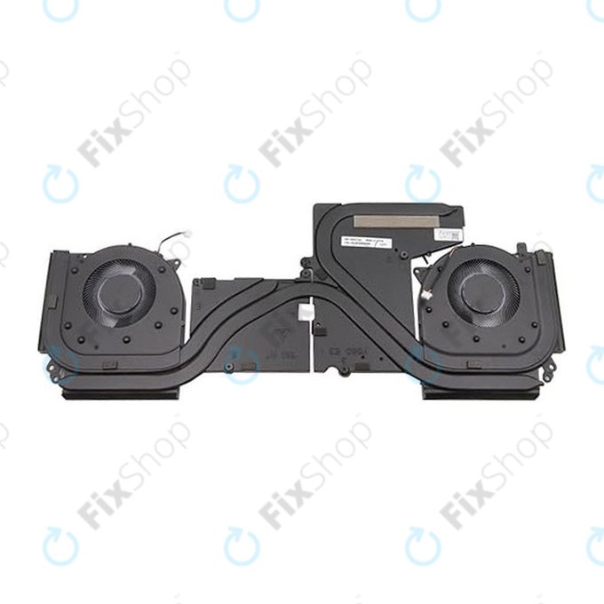Dissipatore di calore con ventole di raffreddamento per Lenovo Legion 5 15ITH6H, 77032622, Genuine Service Pack