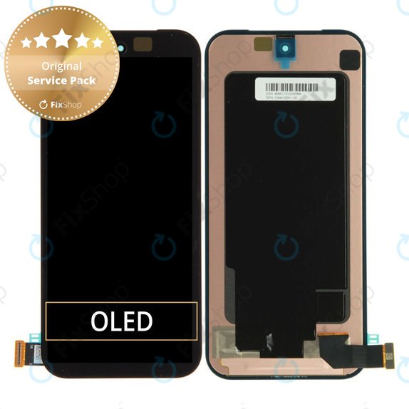 Schermo per Google Pixel 9 Pro Fold, esterno, Black, Vetro touch senza cornice, G949-00911-00, Genuine Service Pack