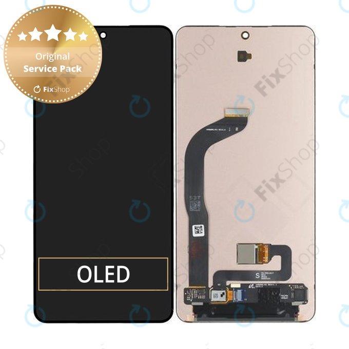 Schermo per Samsung S25 Edge, Vetro touch senza cornice, GH82-37225A, Genuine Service Pack