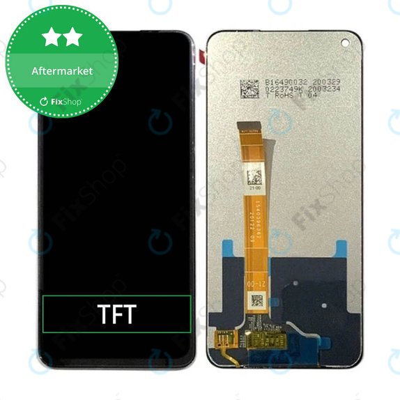 Schermo LCD per Oppo A52, A72, A92, Vetro touch senza cornice
