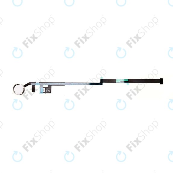 Tasto Home e cavo flex per Apple iPad (7ª Gen 2019, 8ª Gen 2020, 9ª Gen 2021), Silver