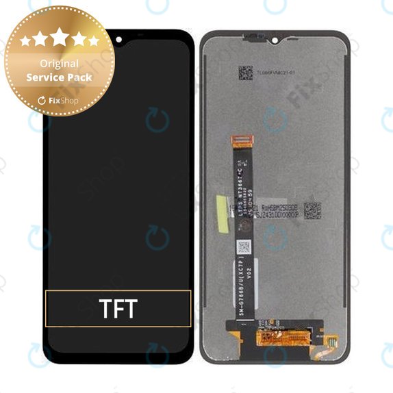 Schermo per Samsung Xcover 7 Pro G766B, Vetro touch senza cornice, GH82-37375A, Genuine Service Pack