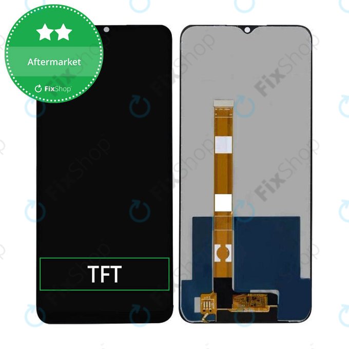 Schermo LCD per Realme Narzo 20 RMX2193, Vetro touch senza cornice