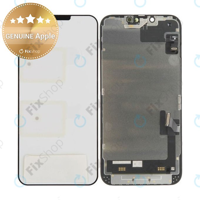 Schermo OLED per iPhone 16e, Vetro touch con cornice, 661-49431, Genuine Apple