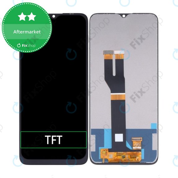 Schermo LCD per Nokia G21 TA-1418, TA-1477, G11 TA-1401, Vetro touch senza cornice