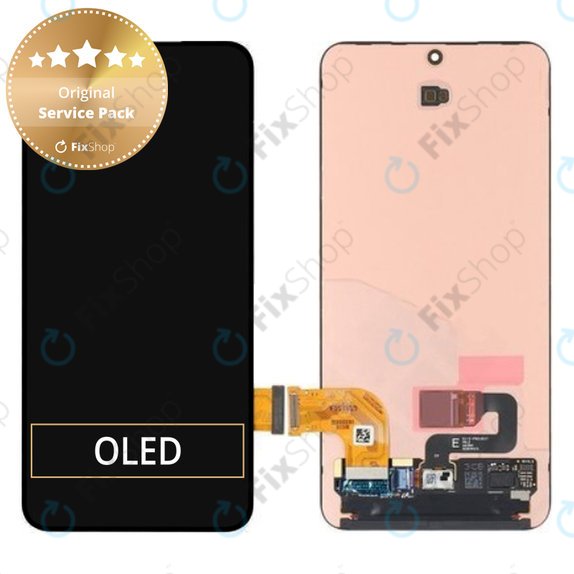 Schermo per Samsung S24 S921B, Vetro touch senza cornice, GH82-33286A, Genuine Service Pack