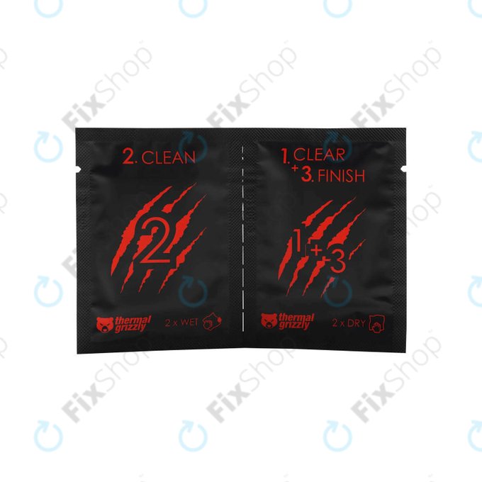 Salviette detergenti 40pz., Thermal Grizzly TG