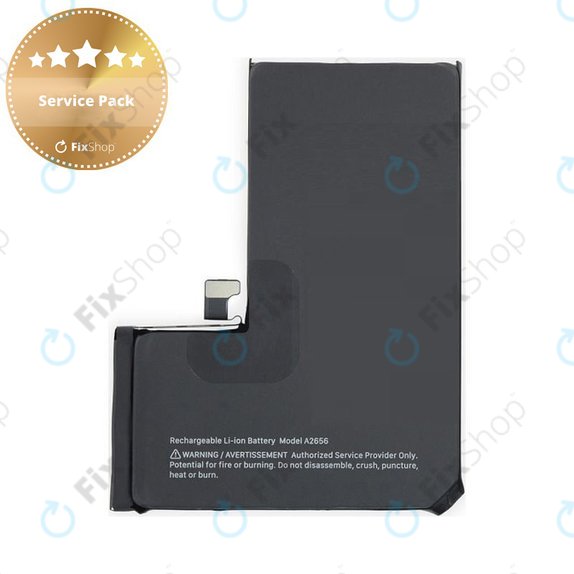 Batteria per iPhone 13 Pro, A2656, 3095mAh, Service Pack