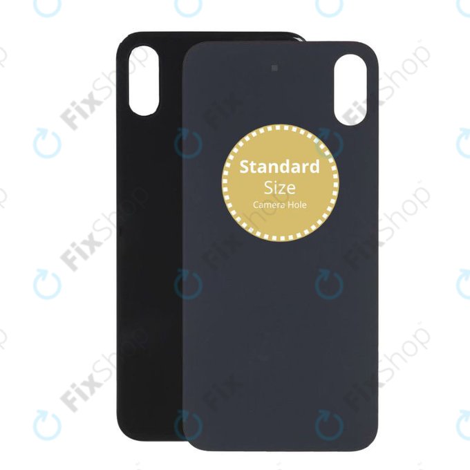 Vetro scocca posteriore per iPhone XS, Space Gray