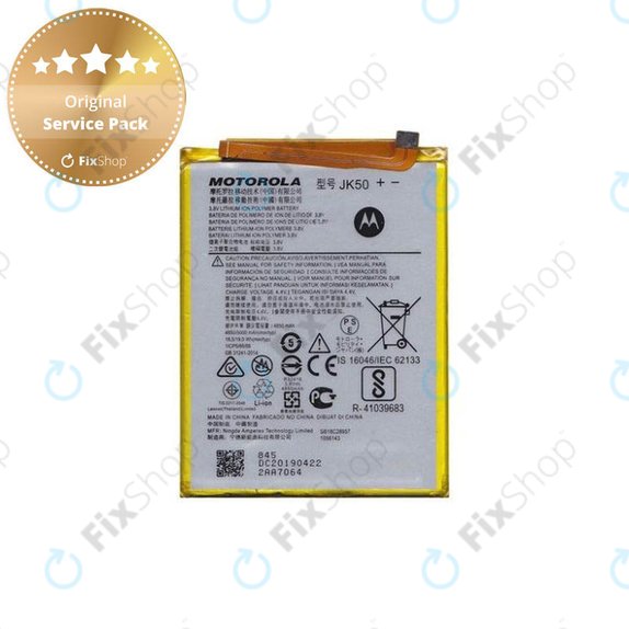 Batteria per Motorola Moto G7 Power, G8 Power Lite, G9 Play, G10, G20, G30, G50, G51, E7 Plus, E7, E7i Power, E30, E40, JK50, SB18C28956, SB18C77591, 5000mAh, Genuine Service Pack