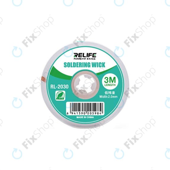 Treccia dissaldante potente 2 mm, Relife RL-2030