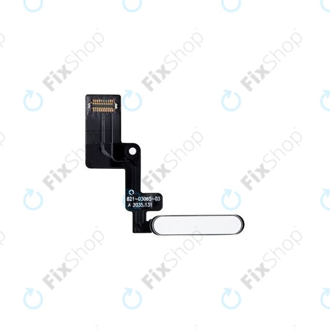 Pulsante accensione con Cavo flex per iPad Air (4th Gen, 5th Gen), Silver