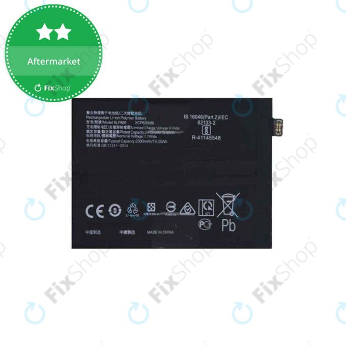 Batteria per Oppo Find X5 Pro 5G, BLP889, 5000mAh