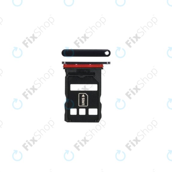 Vassoio SIM per Huawei P40, Black, 51661QTR, Genuine Service Pack