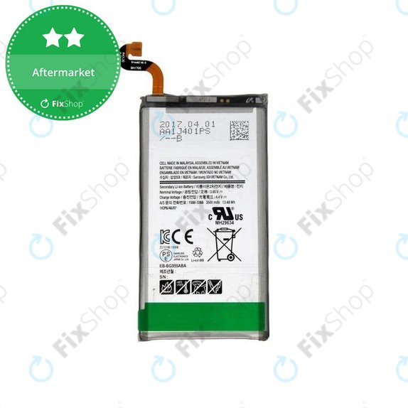 Batteria per Samsung S8 Plus G955F, EB-BG955ABE, 3500mAh
