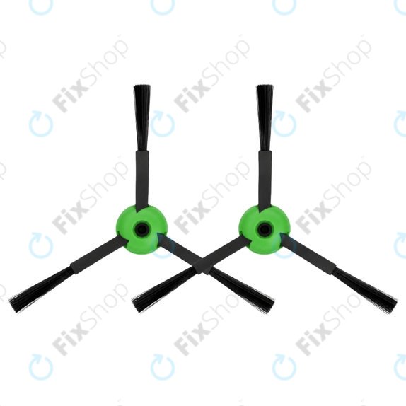Spazzola laterale, 2 pz., Nero per iRobot Roomba e-series, i-series, j-series