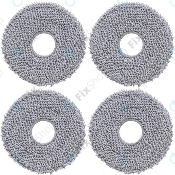 Panno lavapavimenti, 4 pz. per Xiaomi Roborock Qrevo Curv, Qrevo Edge