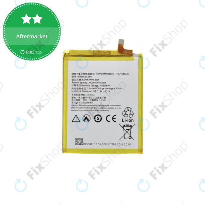 Batteria per Lenovo K9, BL295, 3000mAh